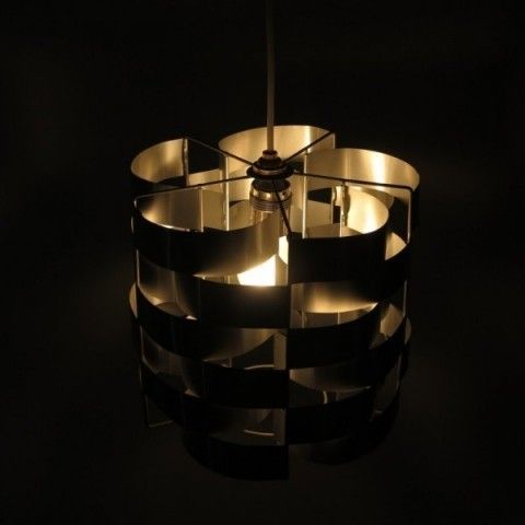 Design Aluminium Pendant. May Sauze. France. 1970. photo for sale