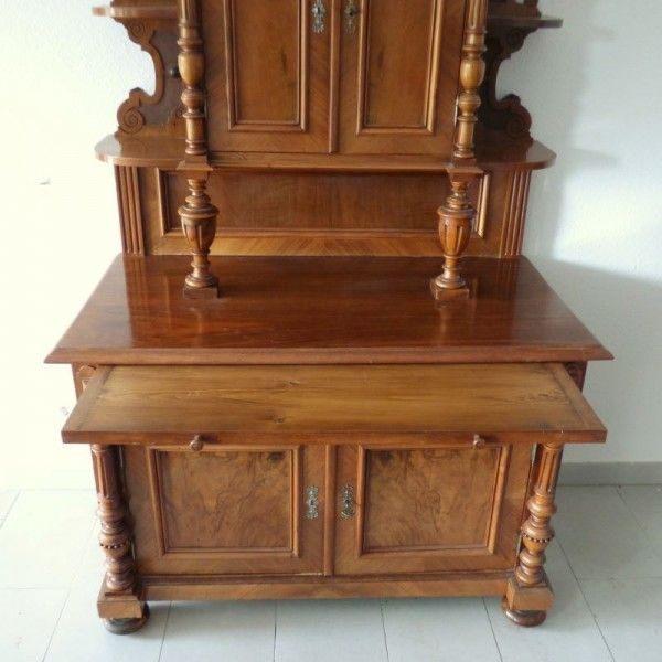 Antique Wilhelminian Buffet 1850   1880 photo vintage