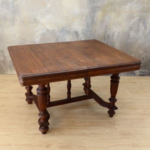 photo buy Antique Wilhelminian Dining Table 1850   1880  Extendable 310 Cm