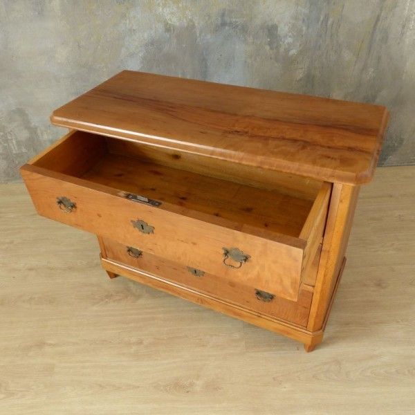 Biedermeier Chest With Three Drawers 1820 1850 photo for sale