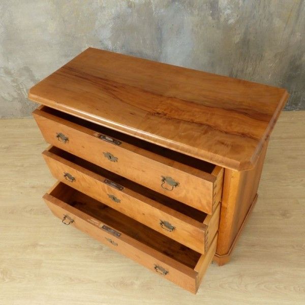 Biedermeier Chest With Three Drawers 1820 1850 photo 1477.0