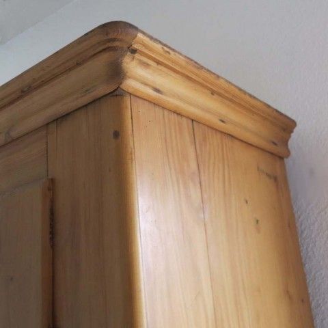 Biedermeier Wooden Wardrobe With Two Doors 1820   1850 photo Furniture