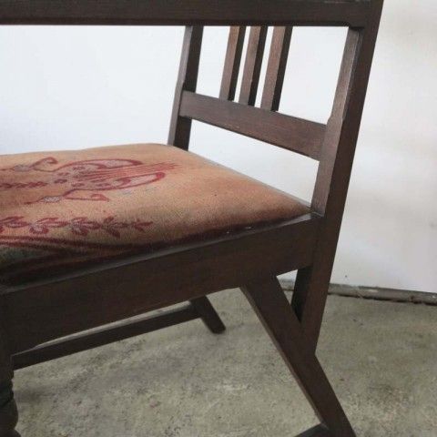 photo for sale Art Nouveau Armchair With Original Upholstered 1900   1920