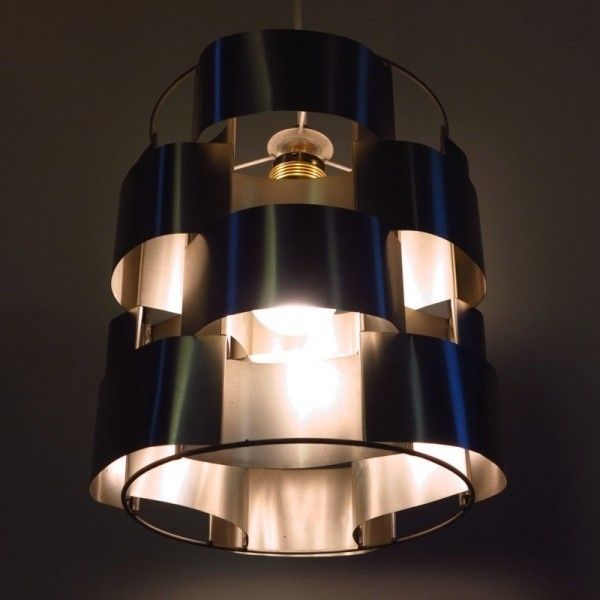 Aluminium Chandelier By Max Sauze. France 1970   1975 photo for sale