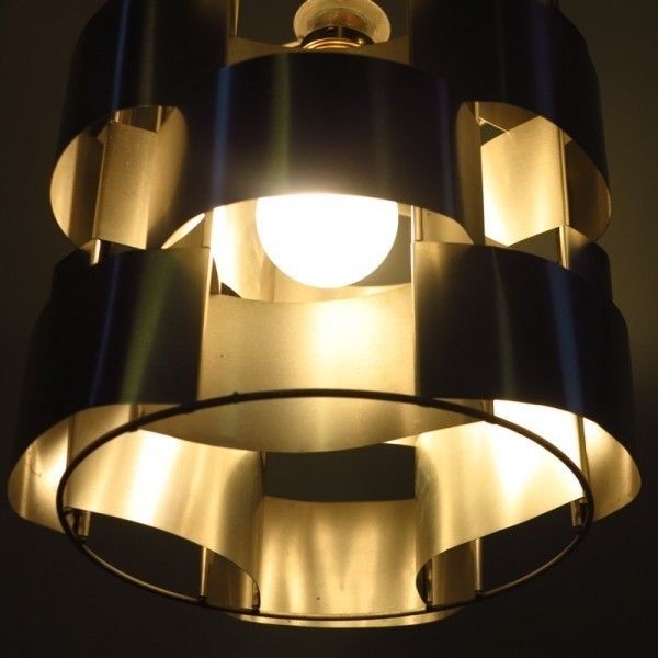 Aluminium Chandelier By Max Sauze. France 1970   1975 photo 391.0