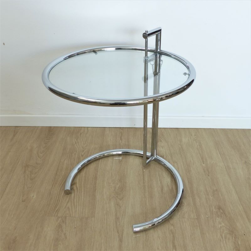 Table en verre réglable par Elieen Gray pour Classicon photo vinterior