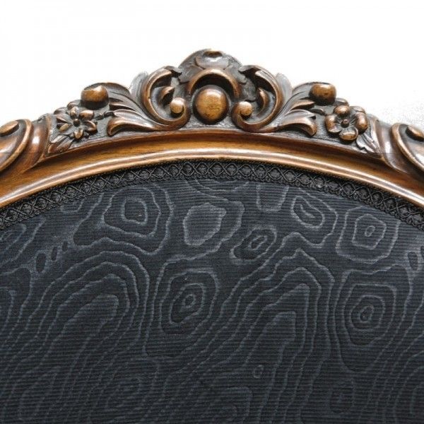 Antique Armchair Newly Upholstered. 1850   1880 photo for sale
