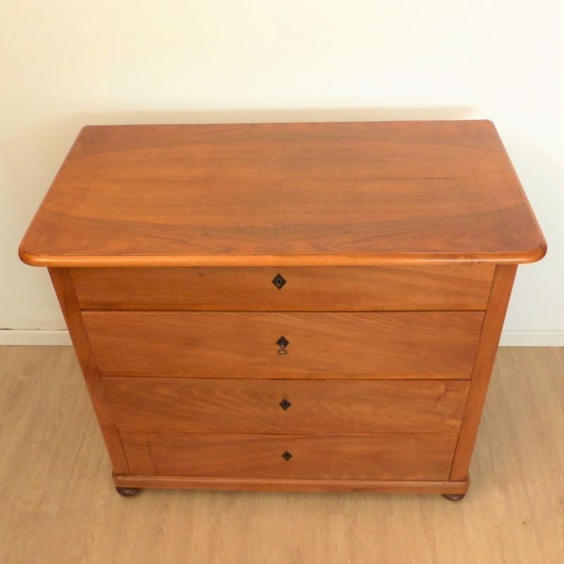 Antique Biedermeier Chest Of Drawers. 1820   1850 photo for sale