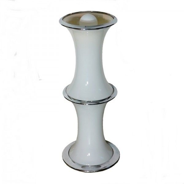 Chromed Design Floorlamp "Bamboo". Enrico Tronconi 1970   1975 photo vinterior