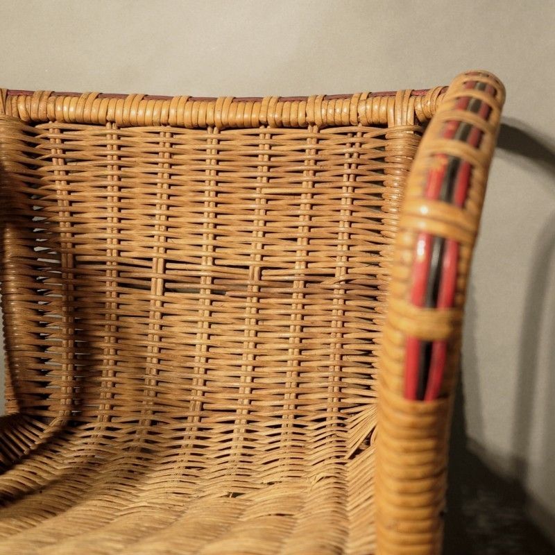 Antique Children's Rattan Chair. 1930   1935 photo Furniture