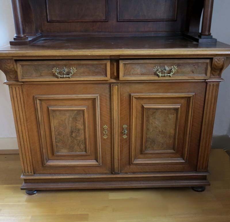 Antique French Gründerzeit Wilhelminian Buffet. 1880 photo Furniture