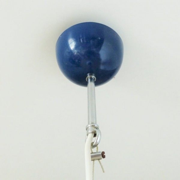 ”Arianna” Glass Ceiling Lamp In The Shape Of A Light Bulb By Piero Brombin For Artemide. 1965 photo vinterior