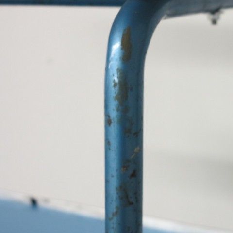 Industrial Shelf With Wheels And Shelves 1950 1959 photo Furniture