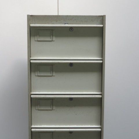 Industrial Cabinet Of Metal. 1960   1969 photo vinterior