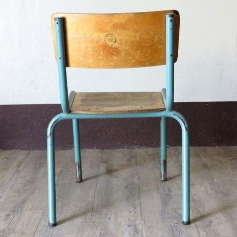 School Chair In The Style Of Prouve France 1950   1955 photo for sale