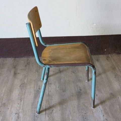 School Chair In The Style Of Prouve France 1950   1955 photo vinterior
