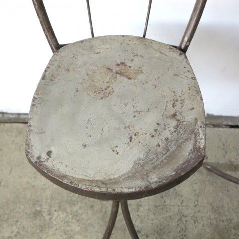 Two Metal Chairs In Industrial Style 1950   1959 photo furniture