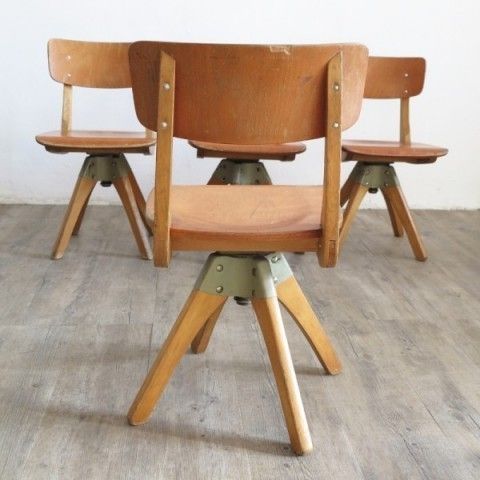 Casala Wood School Chair. Germany 1971. photo Furniture