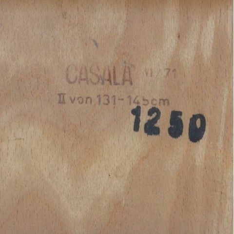 photo furniture Casala Wood School Chair. Germany 1971.