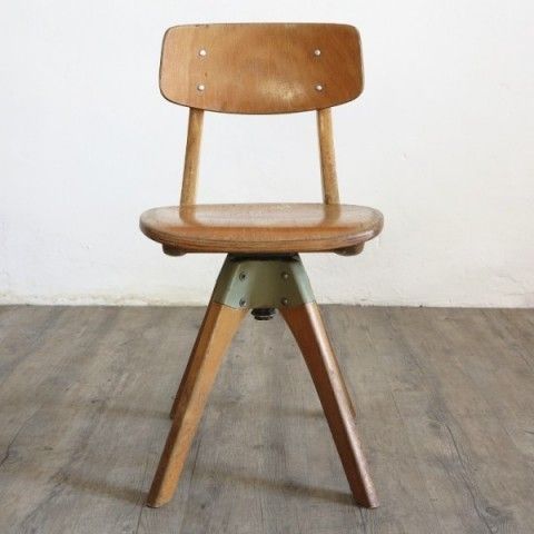 photo for sale Casala Wood School Chair. Germany 1971.
