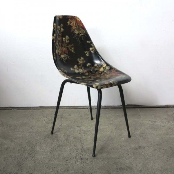 Fiberglass Side Chair By René Jean Caillette. 1950   1959 photo vinterior