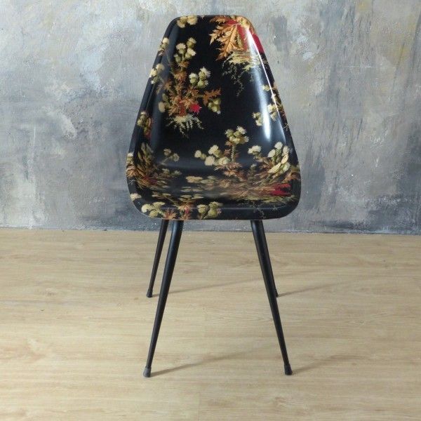 photo vintage Fiberglass Side Chair By René Jean Caillette. 1950   1959