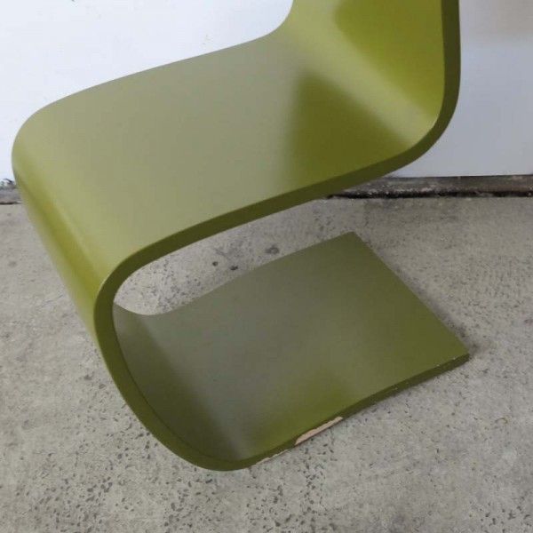 Four Vintage Wooden Chairs In The Form Of S. 1960   1970 photo Furniture