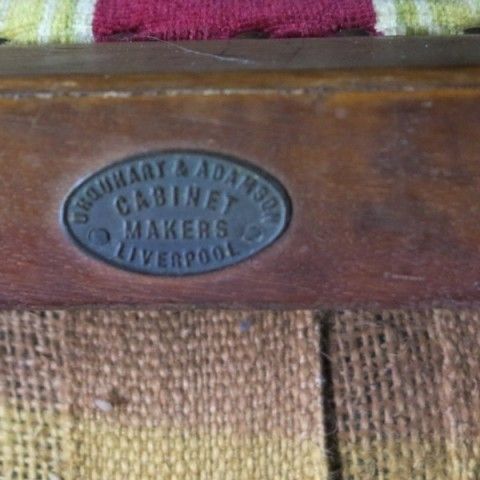 Eight Antique Chairs By Urquhart & Adamson. Liverpool 1860   1880s. Set Of 8 photo vintage