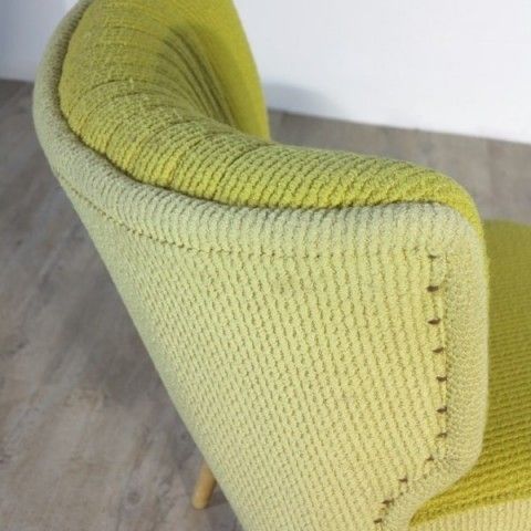 Vintage. Lemon Yellow Easychair photo 224.0