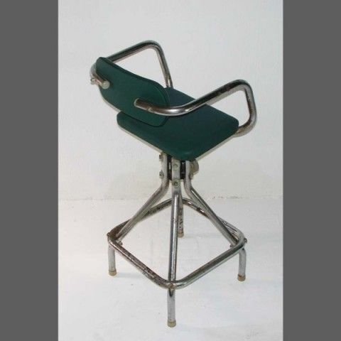 Vintage. Children Hairdresser Chair, Steel Tube 1940 photo 276.0
