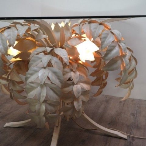 Metal Table At Hollywood Regency Stil. 1970   1975 photo for sale
