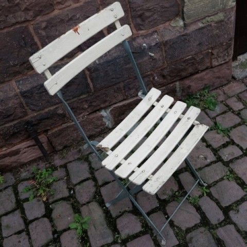 Vintage. Garden Chair Germany 1950   1955. photo for sale