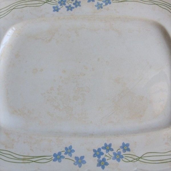 Art Nouveau Ceramic Tray From Sarreguemines. France 1900   1920 photo furniture