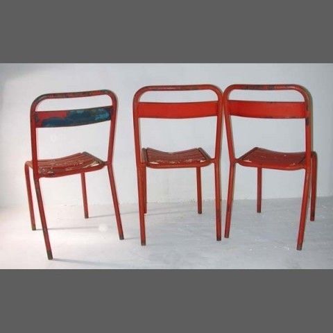 photo for sale Vintage. Three Garden Chairs. 1950