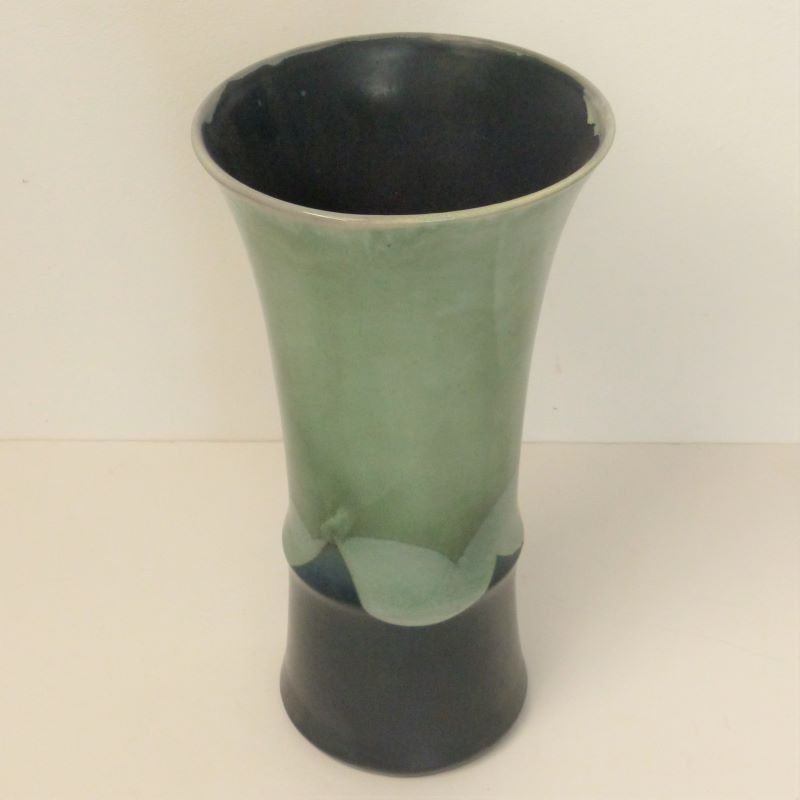 Ceramic Vase From Karlsruher Majolika By F. Glatzle. 1979 photo furniture