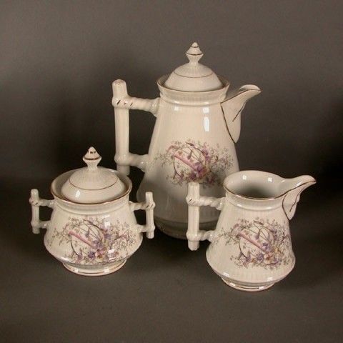 Art Nouveau Porcelain Coffee Service. Kpm Germany. 1900   1910. photo furniture