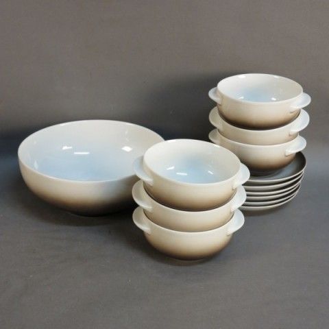Porcelain Coffee Service For Six Persons Scherzer Bavaria 1970   1975 photo 258.0