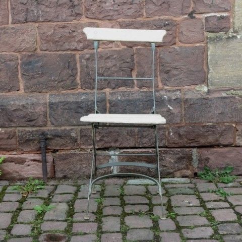 Vintage Garden Chair Germany 1950   1955. photo furniture