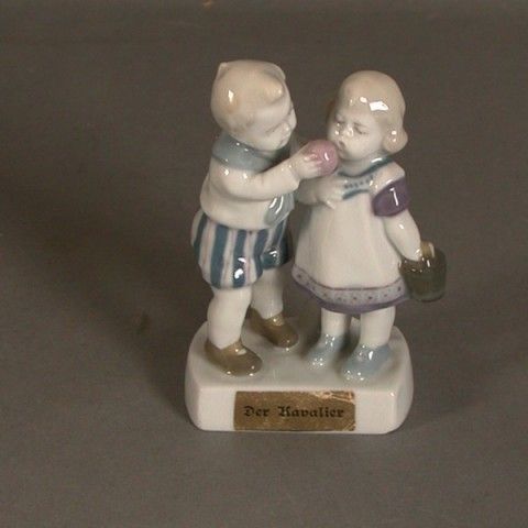 Art Nouveau. Porcelain Figurine. The Cavalier. 1900   1920. photo Home Decor