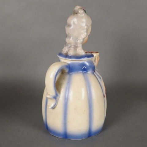 Ceramic Coffee Pot In Form Of A Woman Biedermeier. Germany 1930   1940 photo buy