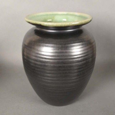 Ceramc Vase From Martha Katzer For Majolika Karlsruhe 1939
