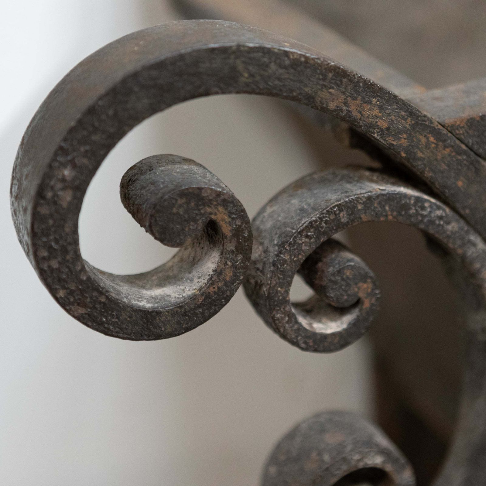 Antique Early 19th Century Wrought Iron Basket photo furniture
