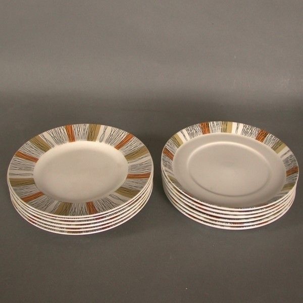 Lot Of Midwinter Porcelain. David Queensberry. England. 1962. photo Home Decor