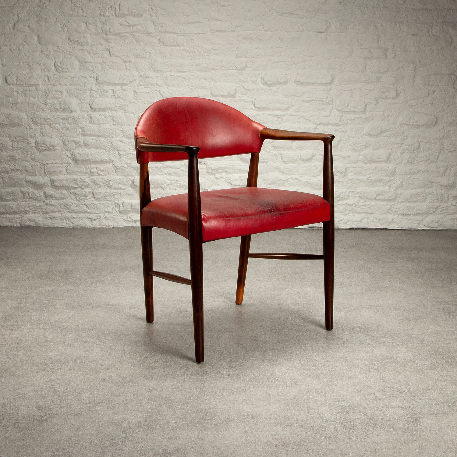 Model 223 Rosewood Armchair By Kurt Olsen, Denmark, 1950s photo furniture