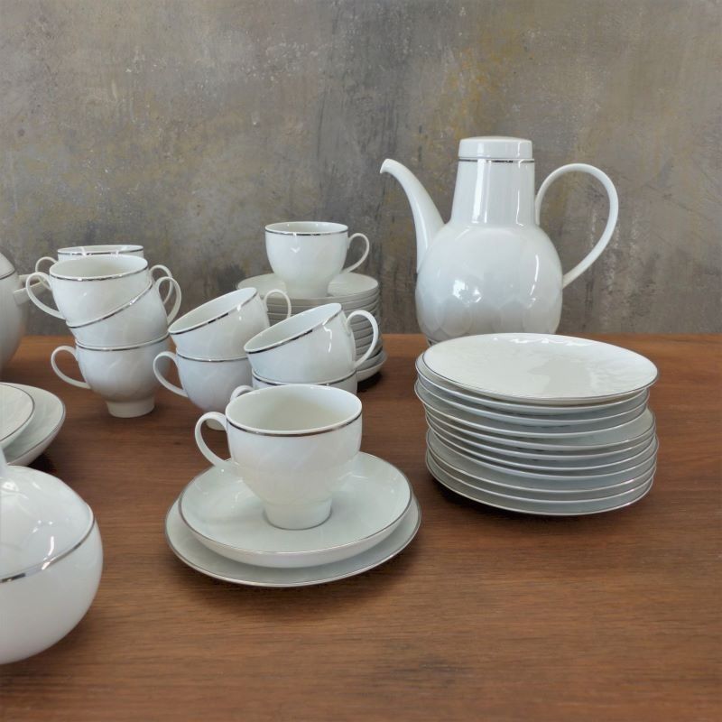 Rosenthal Porcelain Coffee Service For 12 Persons By Bjørn Wiinblad
