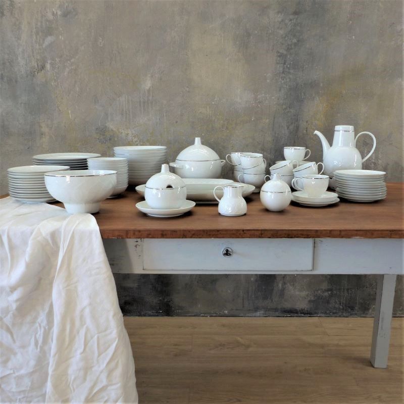 photo vintage Rosenthal Porcelain Coffee Service For 12 Persons By Bjørn Wiinblad