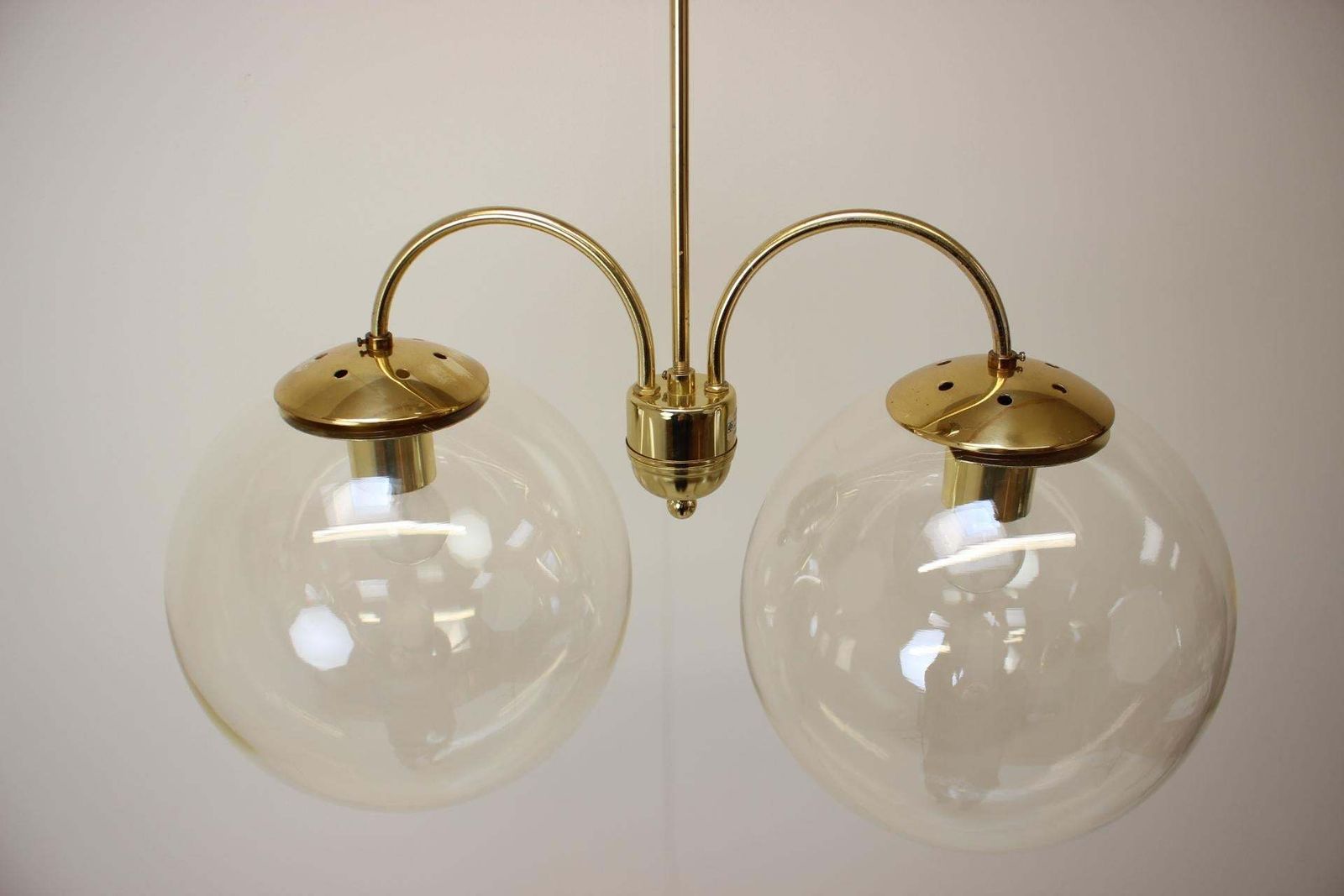 Mid Century Chandelier Kamenicky Senov, 1970's photo Lighting