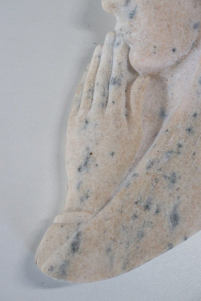 Art Deco Portugese Sculpture In Pink Marble, 1920s photo furniture