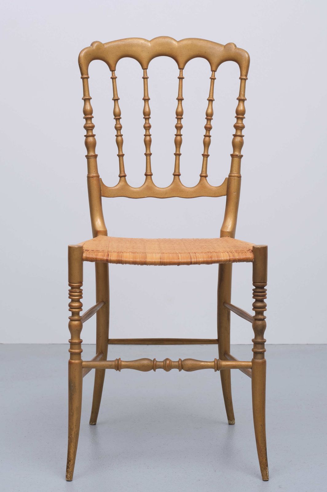 Chiavari Chair 1950s Italy, Olive Wood photo vintage