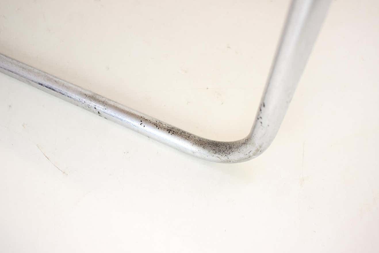 photo for sale Restored Bauhaus Chrome Chair By Rudolf Vichr Prag, 1930s
